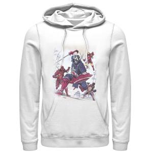 Мужская толстовка с рисунком Avengers Assemble Samurai Warriors Marvel