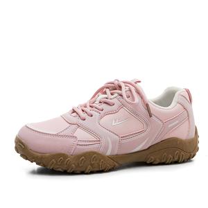 WARRIOR Амортизирующие износостойкие низкие кеды женские розовые, цвет Pink