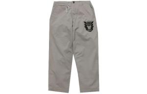 Мужские повседневные брюки, средней длины, прямого кроя Human Made, серый