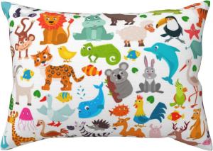 Pevtufa Чехол на подушку с принтом животных и застежкой конверт Animals