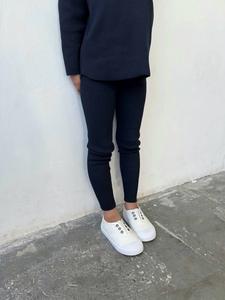 Детские ребристые леггинсы Navy A Basic Brand