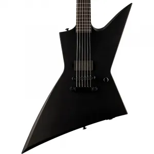Электрогитара ESP LTD EX Black Metal с звукоснимателем EMG 81 - черный сатин