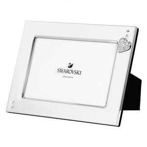 Фоторамка crystal 18,7*13,7*1,4 см Swarovski, белый