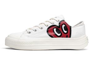 Женские кеды-лодочки Charles Jang's Happy Heart X Canvas с низким верхом Semir, белый