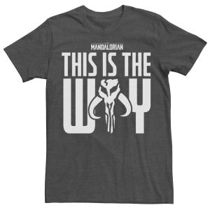 Мужская футболка The Mandalorian This Is The Way Mythosaur Block Tee Star Wars