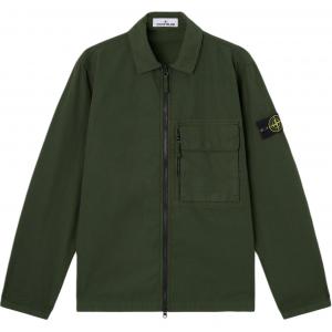Куртка-толстовка Compass Badge Zip Up STONE ISLAND, зеленый