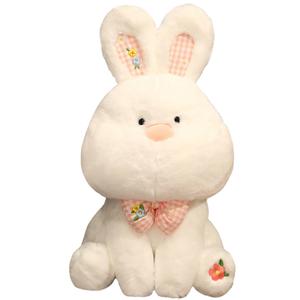 Плюшевая кукла Nissho Rabbit высотой 35см/50см/60см Mocha duck, розовый