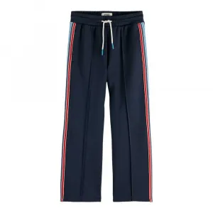 Брюки прямого кроя Scotch & Soda Interlock, синий