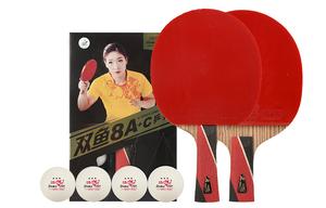 Настольный теннис ракетка Doublefish All Wood с карбоном DOUBLE FISH, shakehand grip+penhold grip