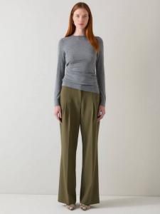 Топ Dora из мериносовой шерсти L.K.Bennett, Grey