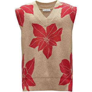Майка Floral print Sleeveless Jumper JW Anderson, Oat