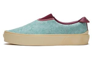 Кеды, скейтборд обувь Fault унисекс низкий верх зеленый/белый/красный Eqlz Equalizer