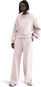 Женские спортивные брюки Phoenix Fleece с высокой талией и широкими штанинами Nike, Silt Red/Sail