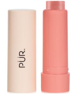 Шелковистый тонирующий кремообразный многофункциональный стик с пептидами PÜR, цвет coral cosmo