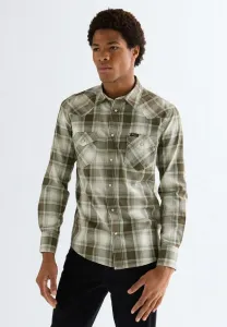 Рубашка в стиле вестерн лангарм Wrangler, Grün