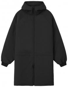 Нейлоновая парка с капюшоном Fear of God Essentials, черный