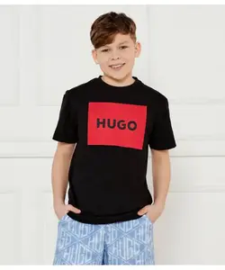 Футболка Regular fit Hugo Kids, черный