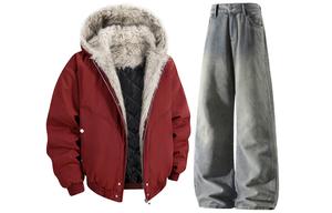 Повседневный худи Unisex Casual Sportswear Moderate X1617, unisex красный seat eagle coat+желтый mud jeans