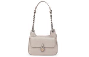 CHARLES&KEITH Полиуретановая искусственная кожа Маленькая квадратная сумка через плечо Кроссбод малого размера Женская однотонная, Oat Oat