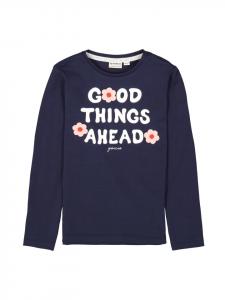 Garcia Футболка с длинным рукавом цвета колокольчика