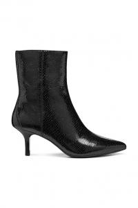 Кожаные ботильоны Geox, черный