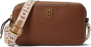 Сумка-кошелек Tommy Hilfiger Gina II Camera Crossbody Pebble PVC, Cognac