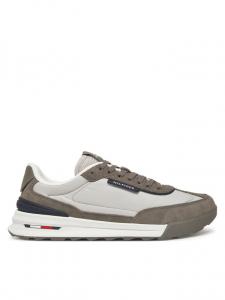 Кроссовки Retro Runner Nylon Mix FM0FM05523 Tommy Hilfiger, бежевый