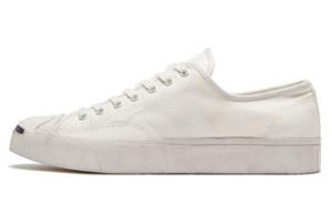 Туфли Jack Purcell Canvas унисекс с низким верхом белого цвета Converse