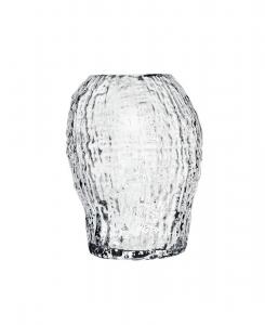 Nude Glass Прозрачная маленькая ваза с расплавленным содержимым