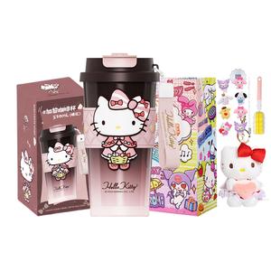 Термостакан Echos Hello Kitty из нержавеющей стали 316, 520 мл Sanrio, темно-красный