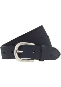 Кожаный ремень H.I.S, цвет морской волны