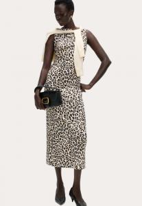 Платье Marks & Spencer ANIMAL PRINT MIDI BODYCON, Natural Mix/Beige