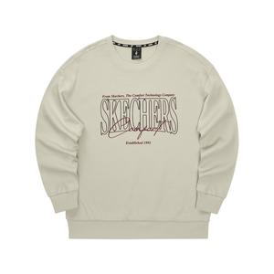 Skechers Свитшот унисекс светло-коричневый