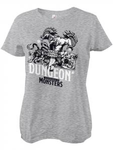 Футболка D&D Dung. Monsters серого цвета Dungeons And Dragons