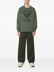 Толстовка с логотипом Human Made, зеленый