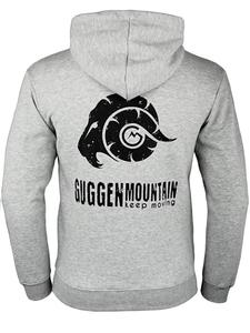 Толстовка Guggen Mountain Kapuzenpullover H06 Fleece Hoodie, серый