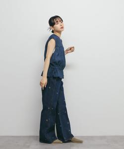 Блузка без рукавов, которую можно носить двумя способами Kbf, цвет Navy