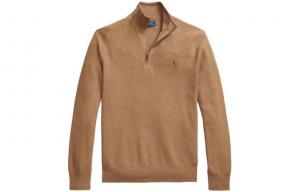 Вязаный свитер мужской Polo Ralph Lauren, коричневый