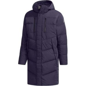 Пуховик мужской темно-синий Adidas, темно-синий