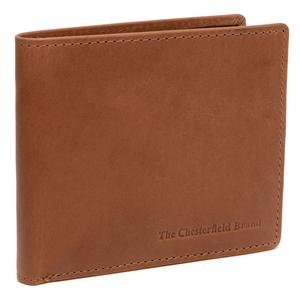 Кошелек The Chesterfield Brand Wax Pull Up RFID Schutz Leder 11 см, коньячный