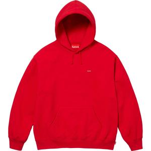 Худи Small Box с капюшоном FW24 Supreme, красный