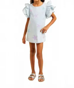 Платье «Лондонская звезда» для девочек, синее Mini Dreamers