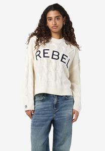 Джемпер Noisy May NMREBECCA O NECK , Birch/Off-White