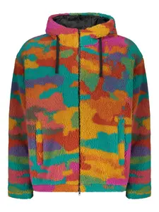 Куртка на молнии с капюшоном Herno, оранжевый