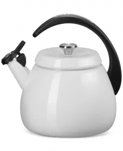 Чайник-колпак объемом 2 л, эмалированный по стали Le Creuset, белый