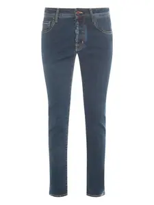 Джинсы на пуговицах JACOB COHEN, синий