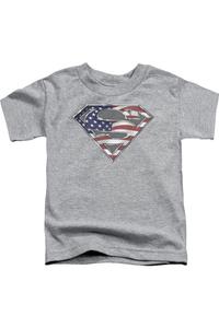 Футболка с коротким рукавом Superman All для детей Gildan, Athletic Heather