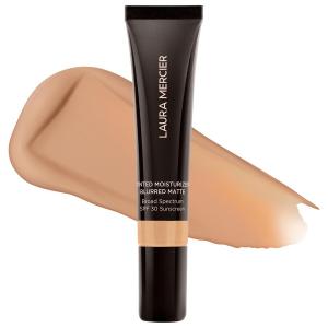 Увлажняющий тонирующий крем без масел, матирующий, с SPF 30. Laura Mercier, 0.51 oz /15 mL, 3N Sand