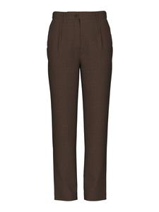 Обычные брюки со складками спереди PIECES PCKamil, коричневый