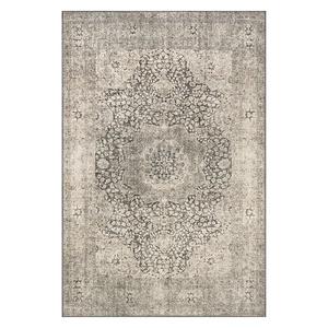 Коллекция Hillstone, традиционный винтажный медальонный ковер Nuloom, 244x305 см